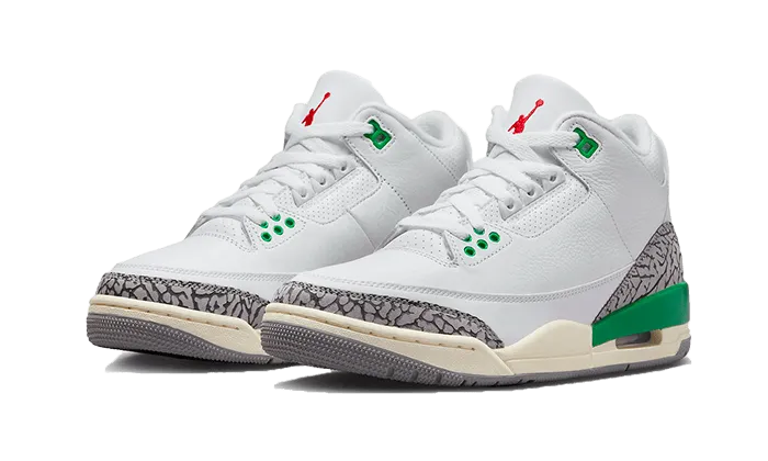 Air Jordan 3 Retro Lucky Green - CK9246-136