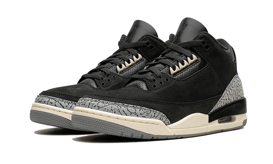 Air Jordan 3 Retro Off Noir