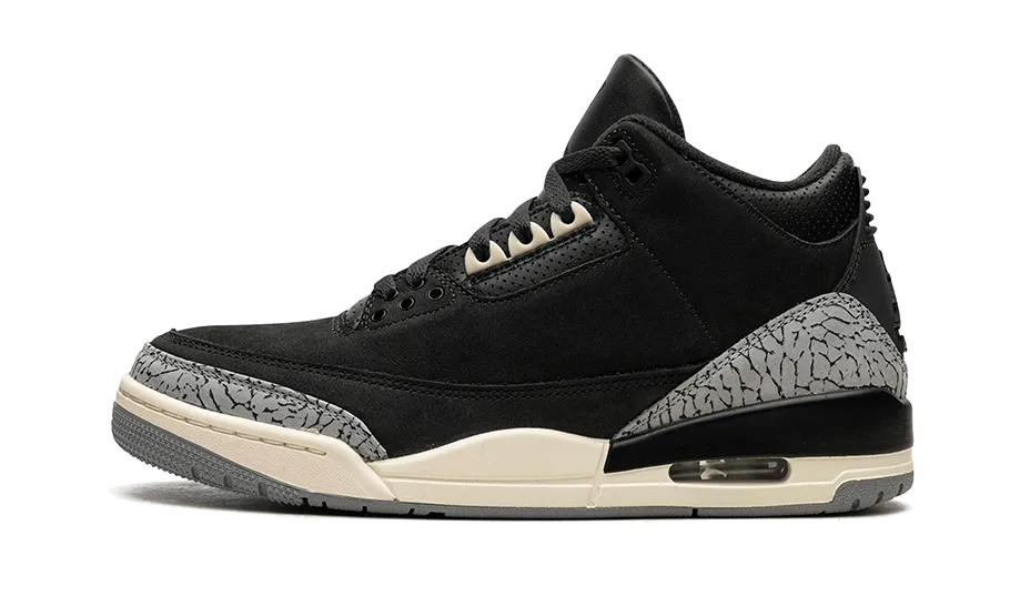 Air Jordan 3 Retro Off Noir