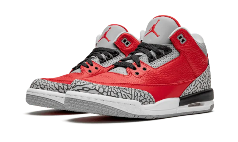 Air Jordan 3 SE Red Cement