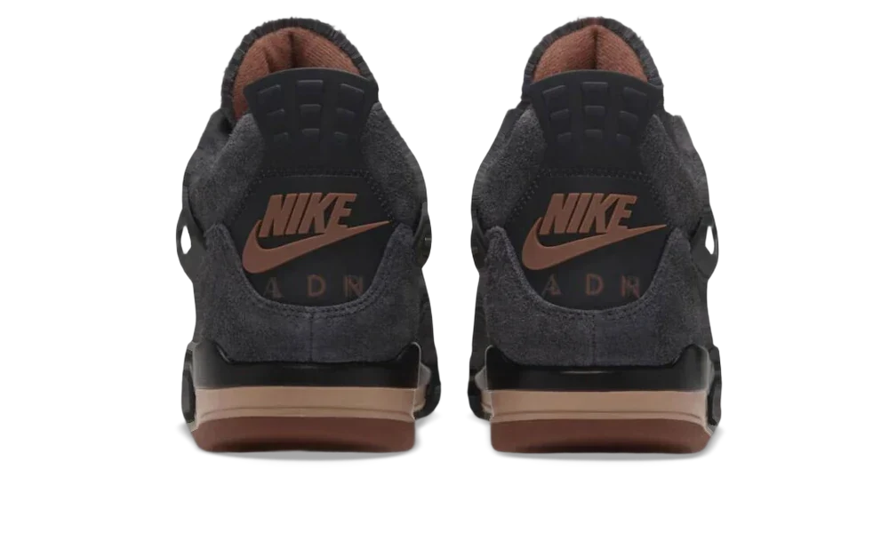 Air Jordan 4 Retro London Black/Red Bark/Dark Smoke Grey/Smoke Grey/Hemp