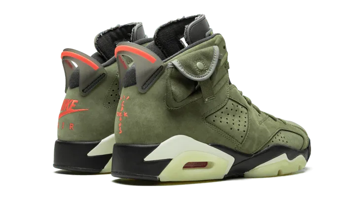 Air Jordan 6 Travis Scott Medium Olive