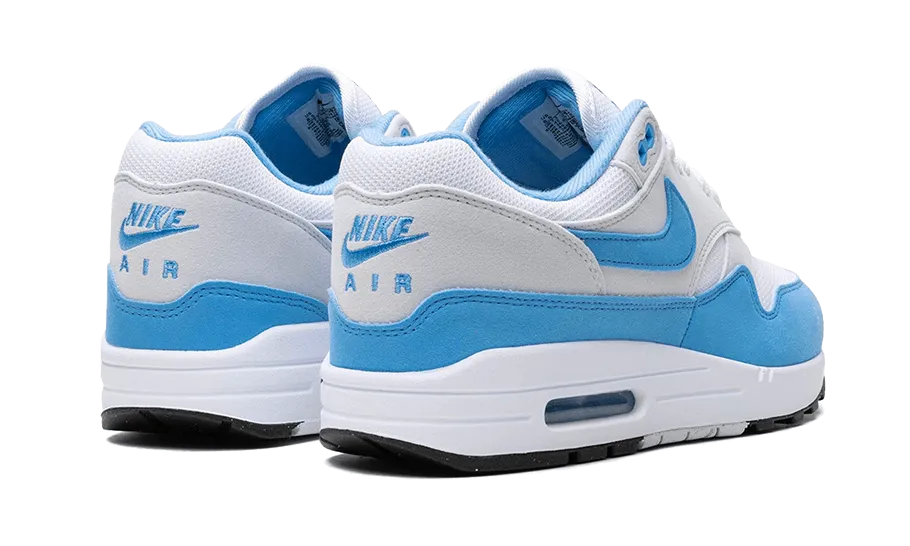 Air Max 1 White University Blue