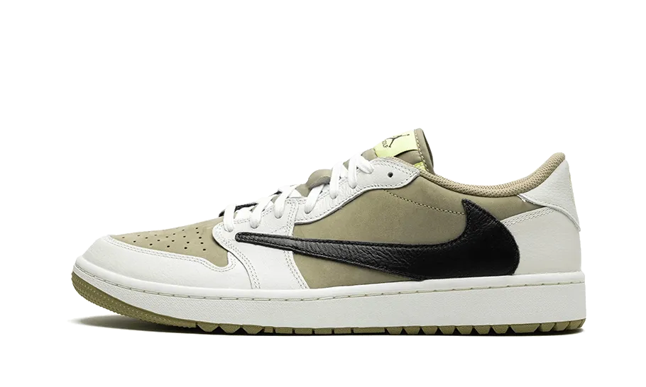 Air Jordan 1 Retro Low Golf Travis Scott Neutral Olive