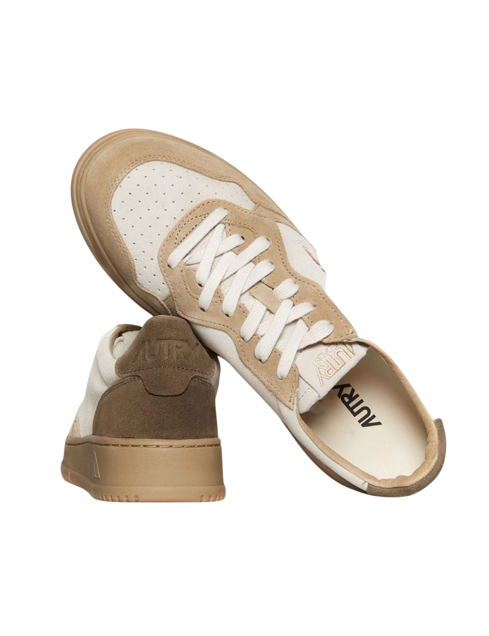 Baskets Autry Medalist TS-31 Cuir Blanc Mixte Unisexe
