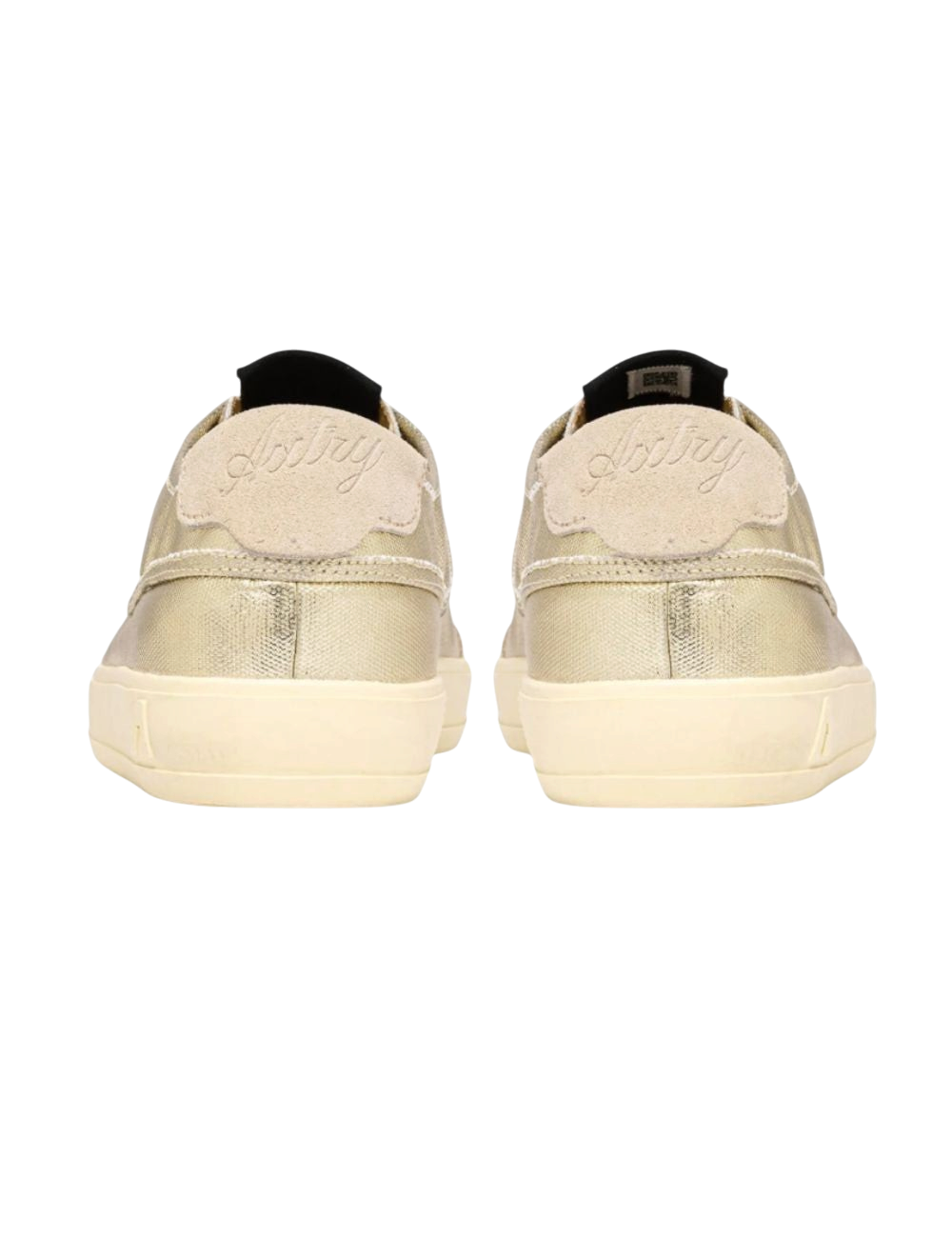 Baskets Autry Windscape CU08 Blanc et Argent en cuir pour femme