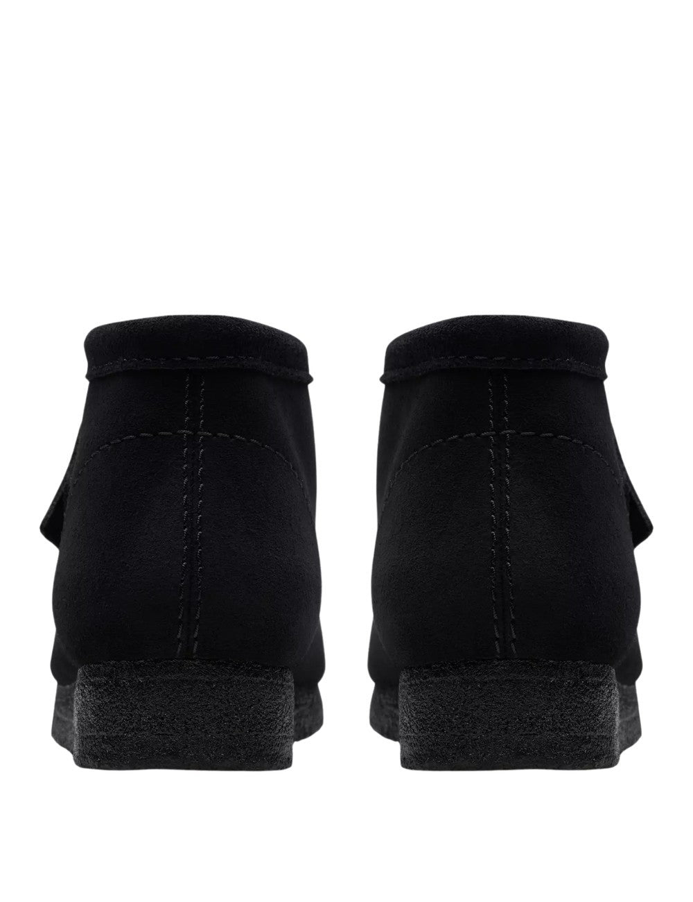 Bottines Clarks Originals Wallabee Boot Suede Noir