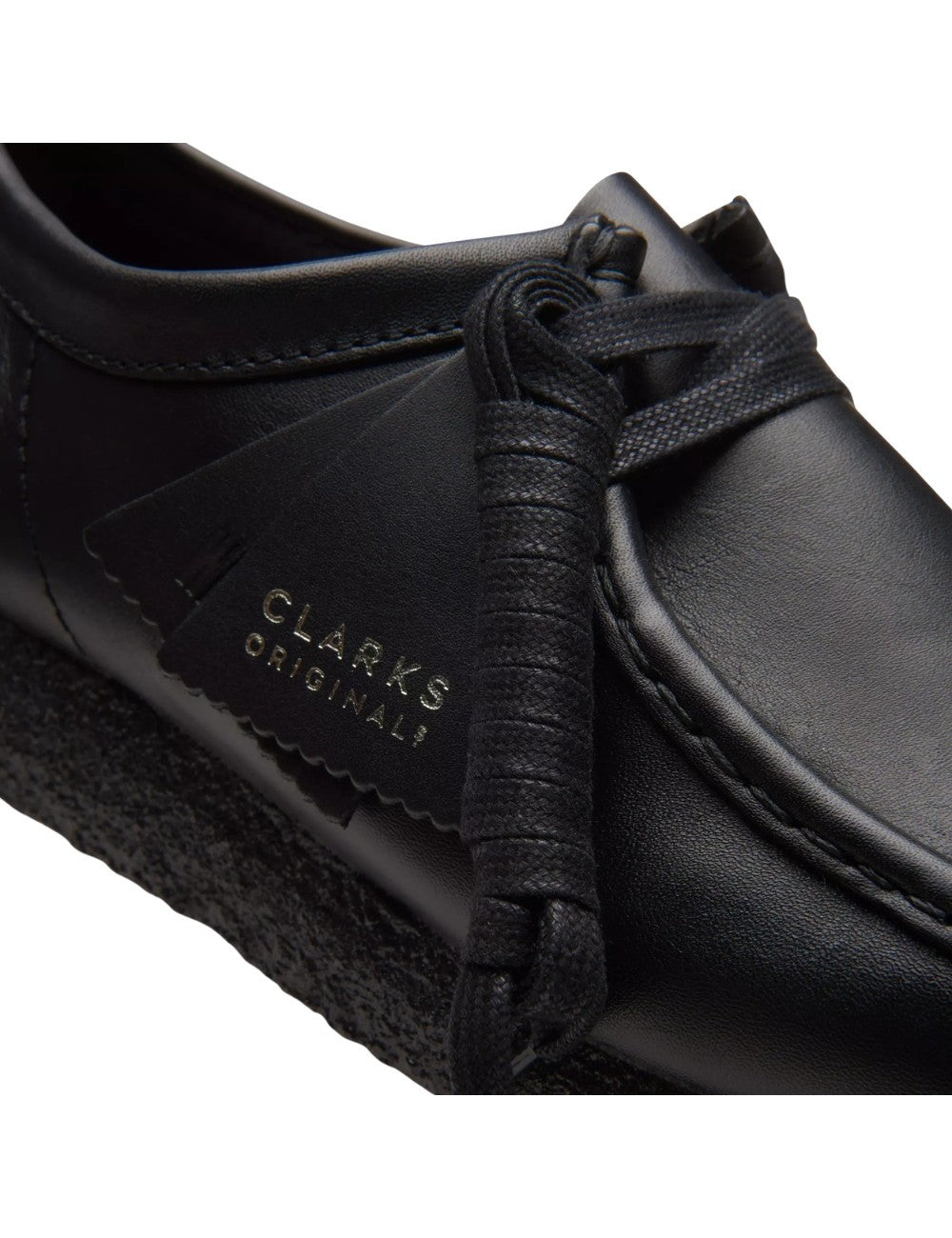 Chaussures Clarks Originals Wallabee Leather Noir
