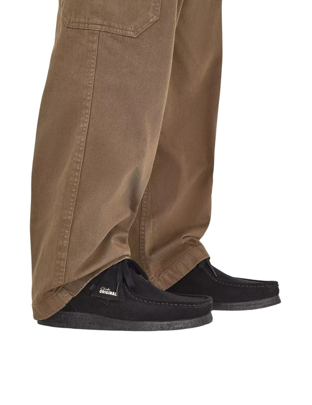 Chaussures Clarks Originals Wallabee Black Suede Noir
