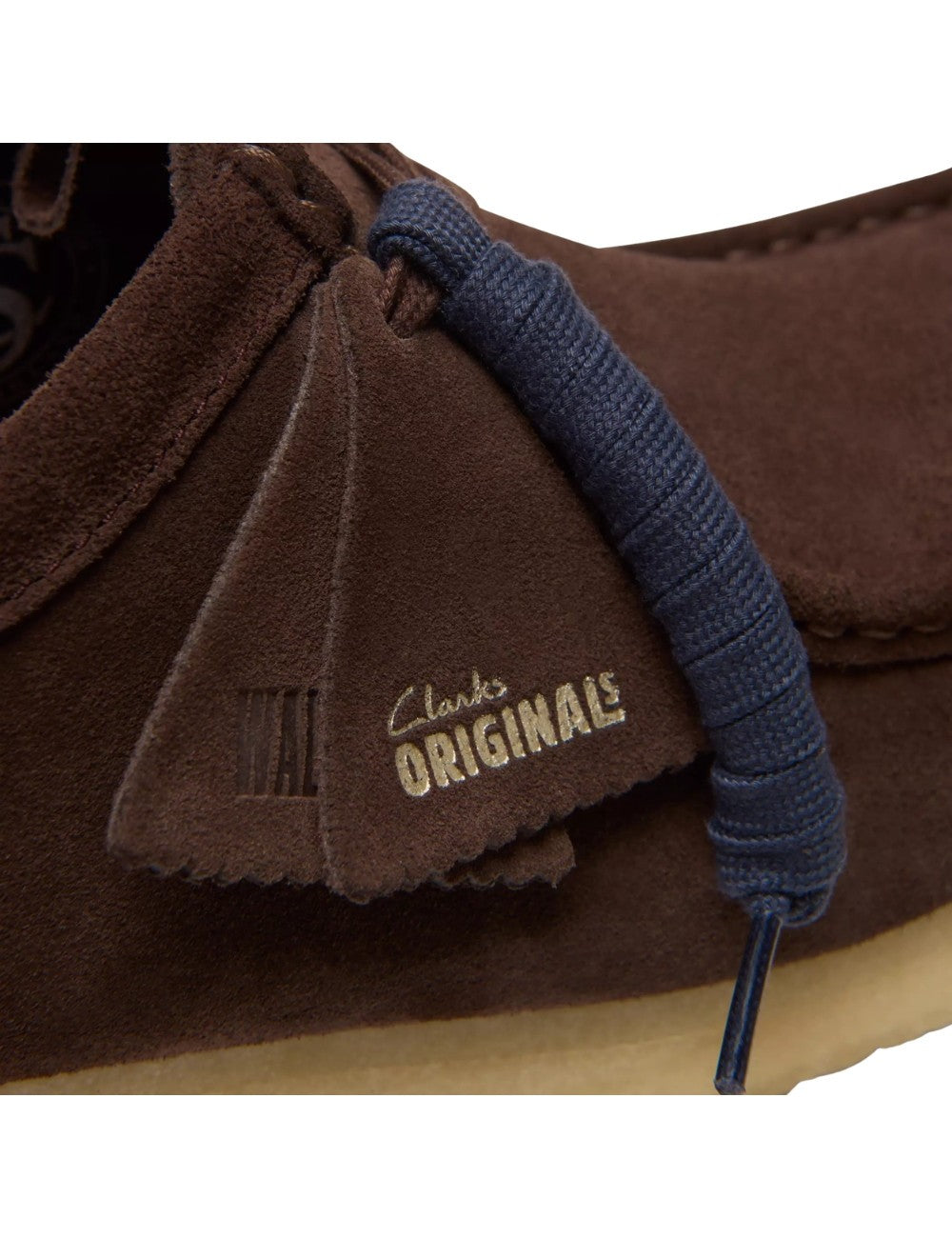 Chaussures Clarks Originals Wallabee Dark Brown Marron