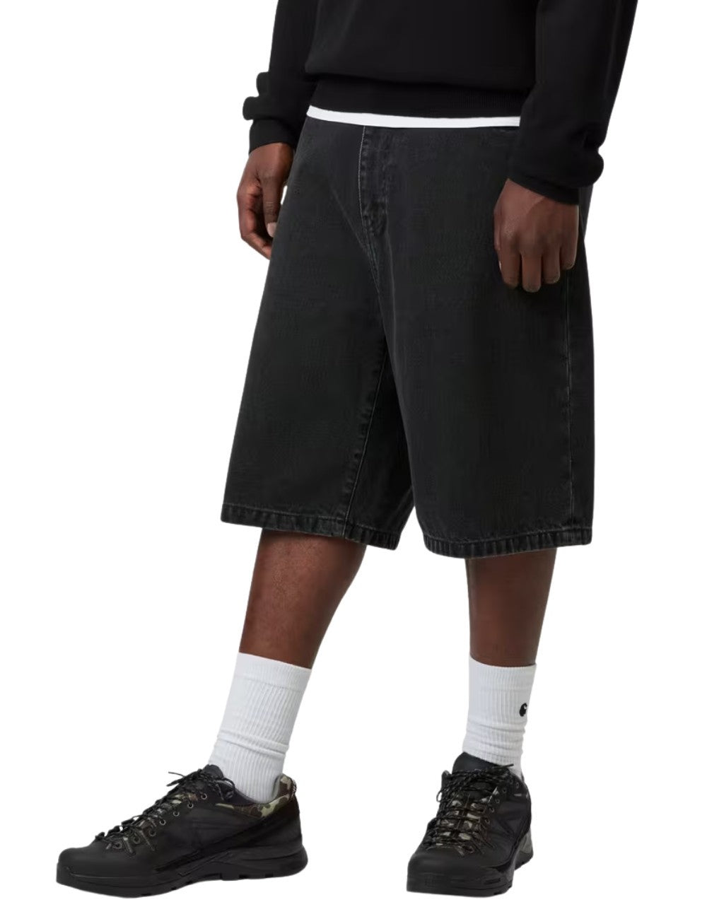 Short Carhartt WIP Landon Short Noir denim