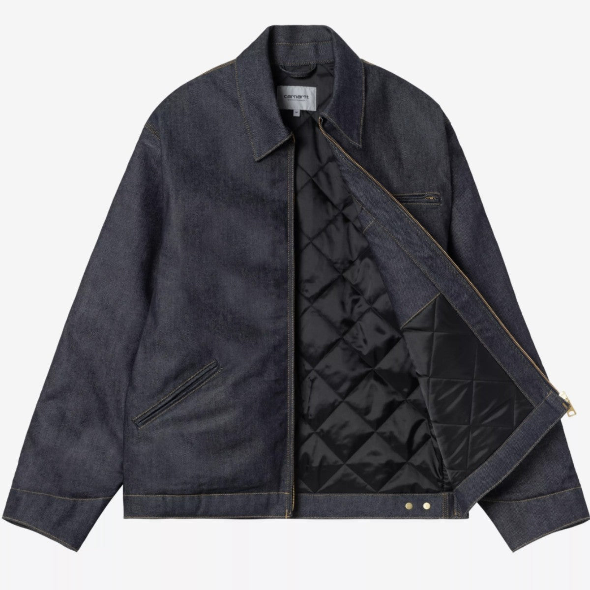 Veste Carhartt WIP OG Detroit Jacket Blue Rigid Coupe Regular Homme