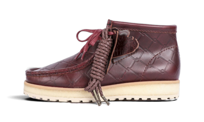 Clarks x Starcow Wallabee TM Scout "The Cage" Burgundy