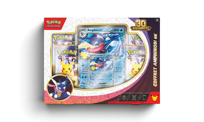 Pokémon 30 Ans – Coffret Amphinobi-ex – Produit Français