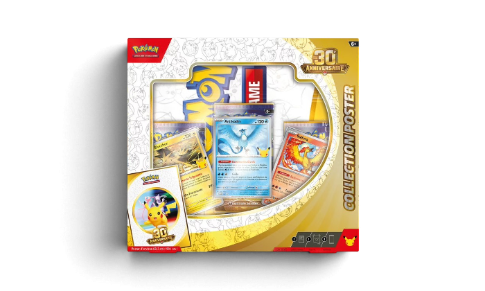 Pokémon 30 Ans – Coffret Poster – Produit Français