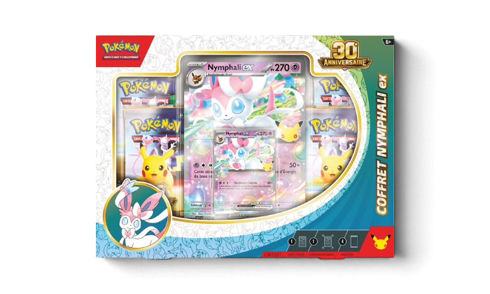 Pokémon 30 Ans – Coffret Nymphali-ex – Produit Français