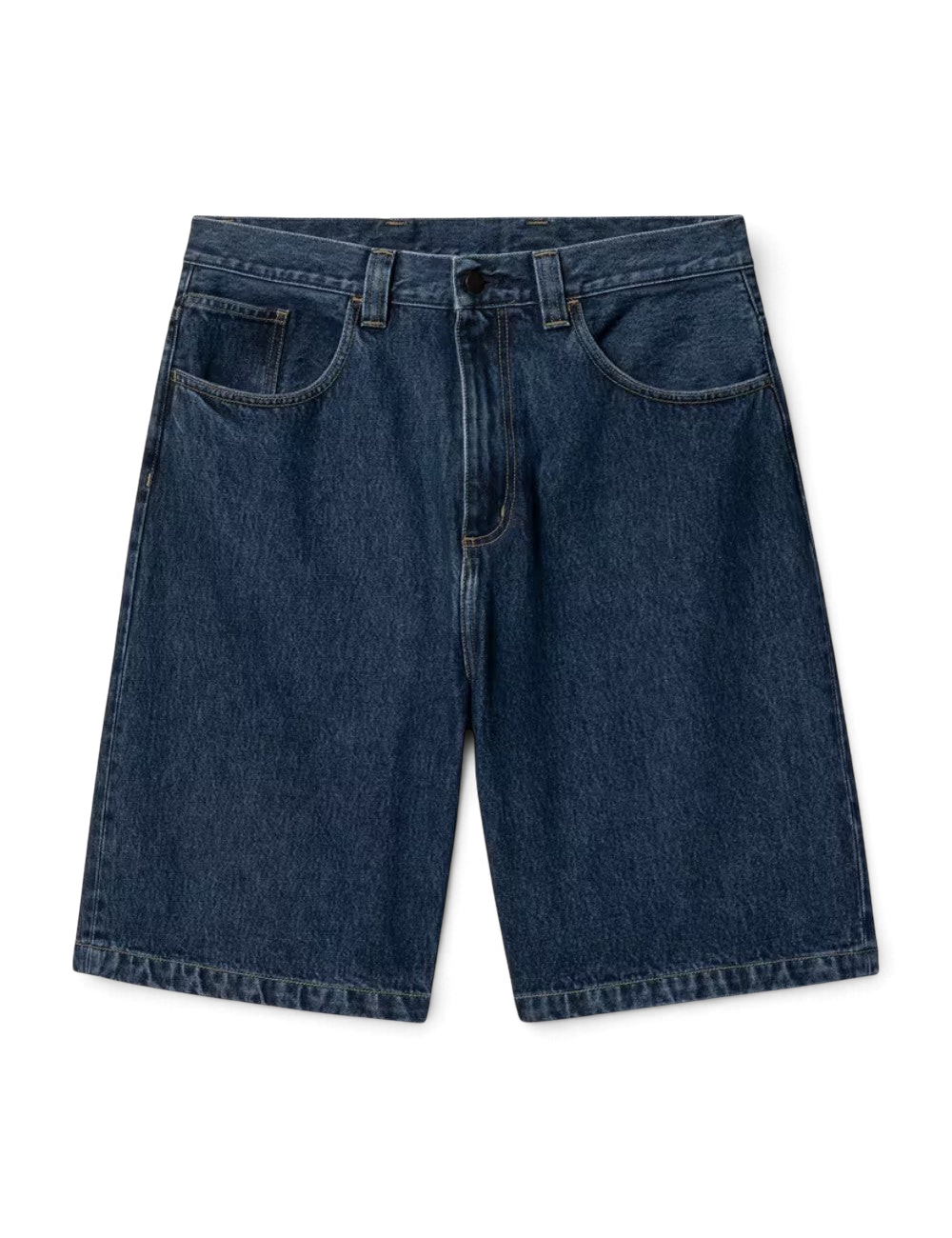 Short Carhartt WIP Brandon Short Noir en denim de coton robuste pour homme