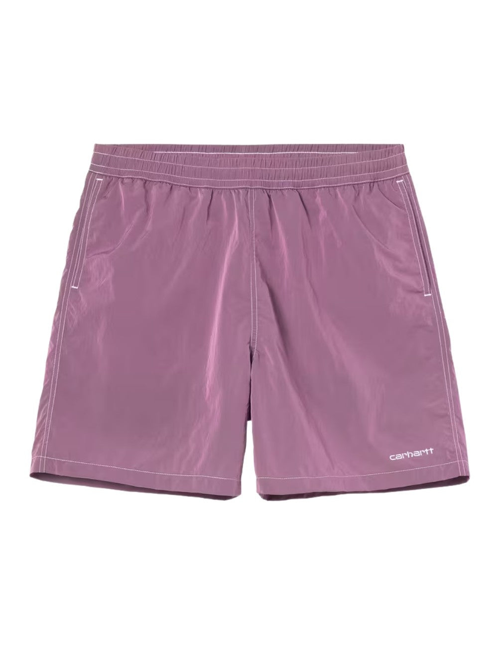 Maillot de bain Carhartt WIP Canby Swim Trunks Mauve léger et résistant pour homme