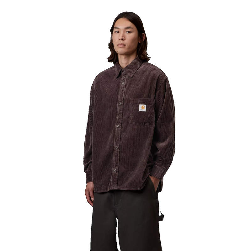 CARHARTT CHEMISE VELOUR LOYD SHIRT RINSED