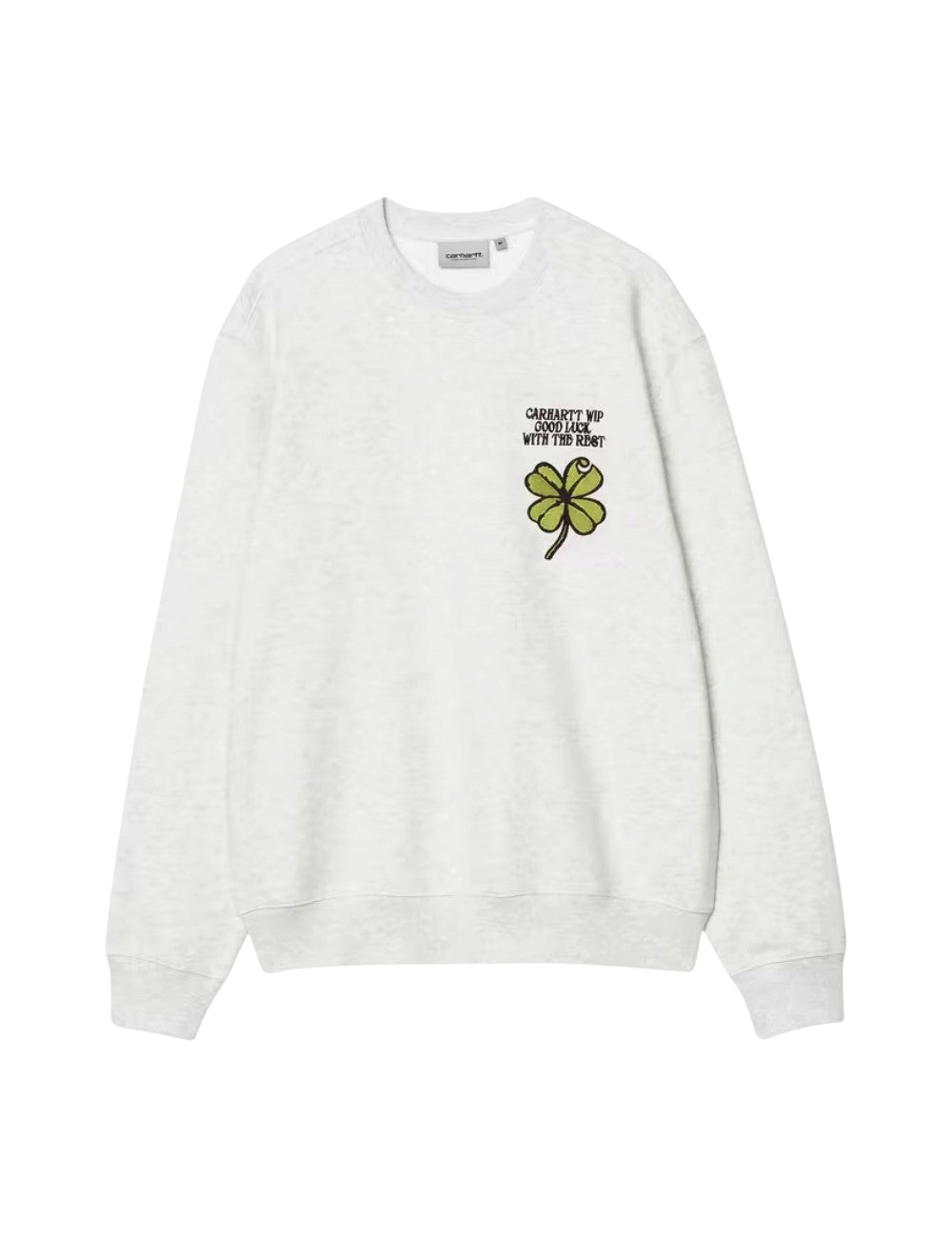 Sweatshirt Carhartt WIP Clover Sweatshirt Gris (Pewter) pour homme