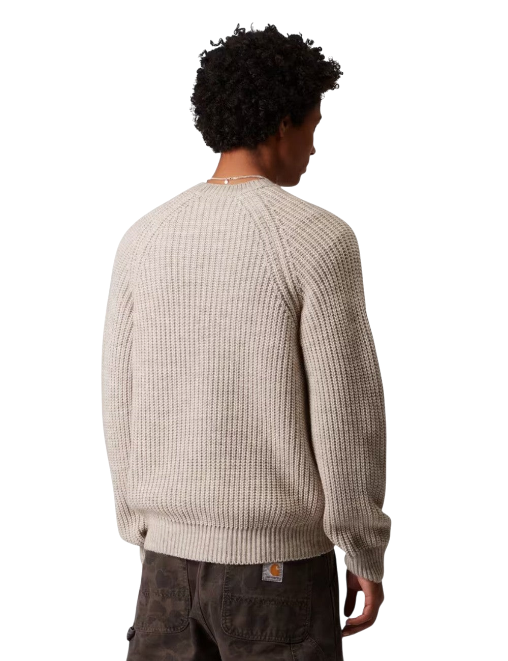 Pull  en maille Carhartt WIP Firth Sweater Beige (Travertine) pour homme