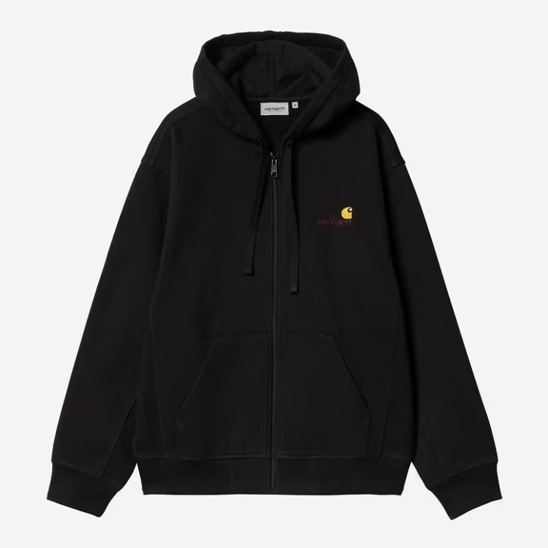 Carhartt Hooded American Script Jacket Noir (Black)