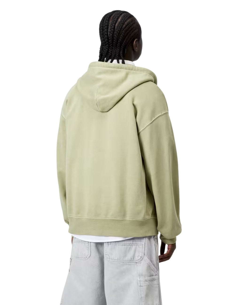 Veste à capuche Carhartt WIP Hooded Nelson Jacket Vert (Iguana) pour homme