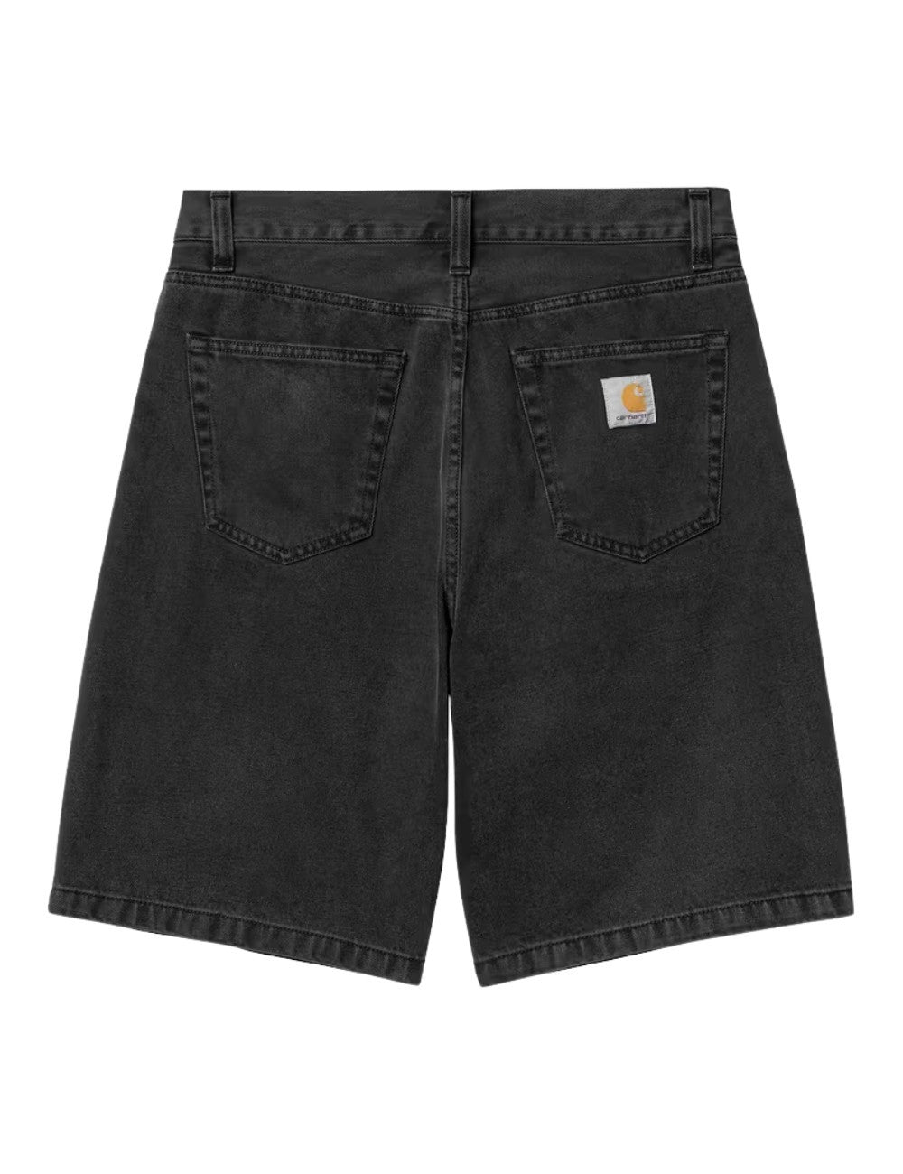 Short Carhartt WIP Landon Short Noir en denim de coton robuste pour homme
