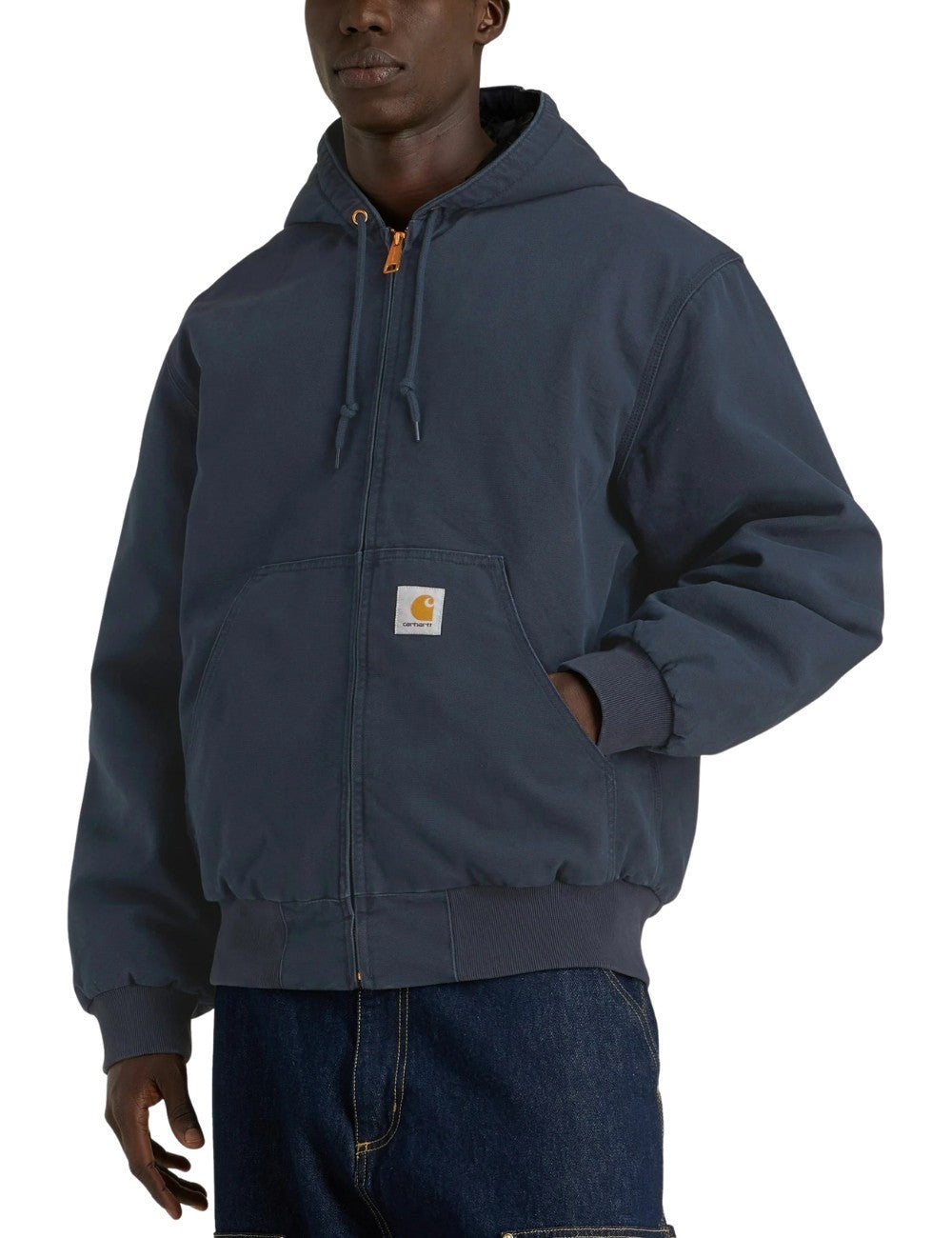 Veste Carhartt WIP OG Active Jacket Bleu Marine (Navy) pour homme