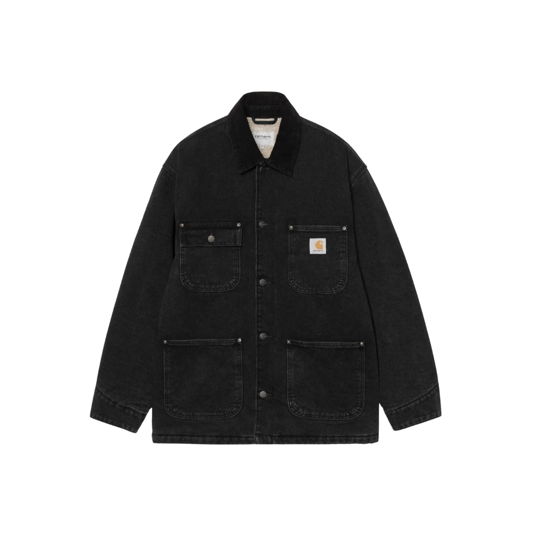 CARHARTT OG CHORE COAT STONE WASHED