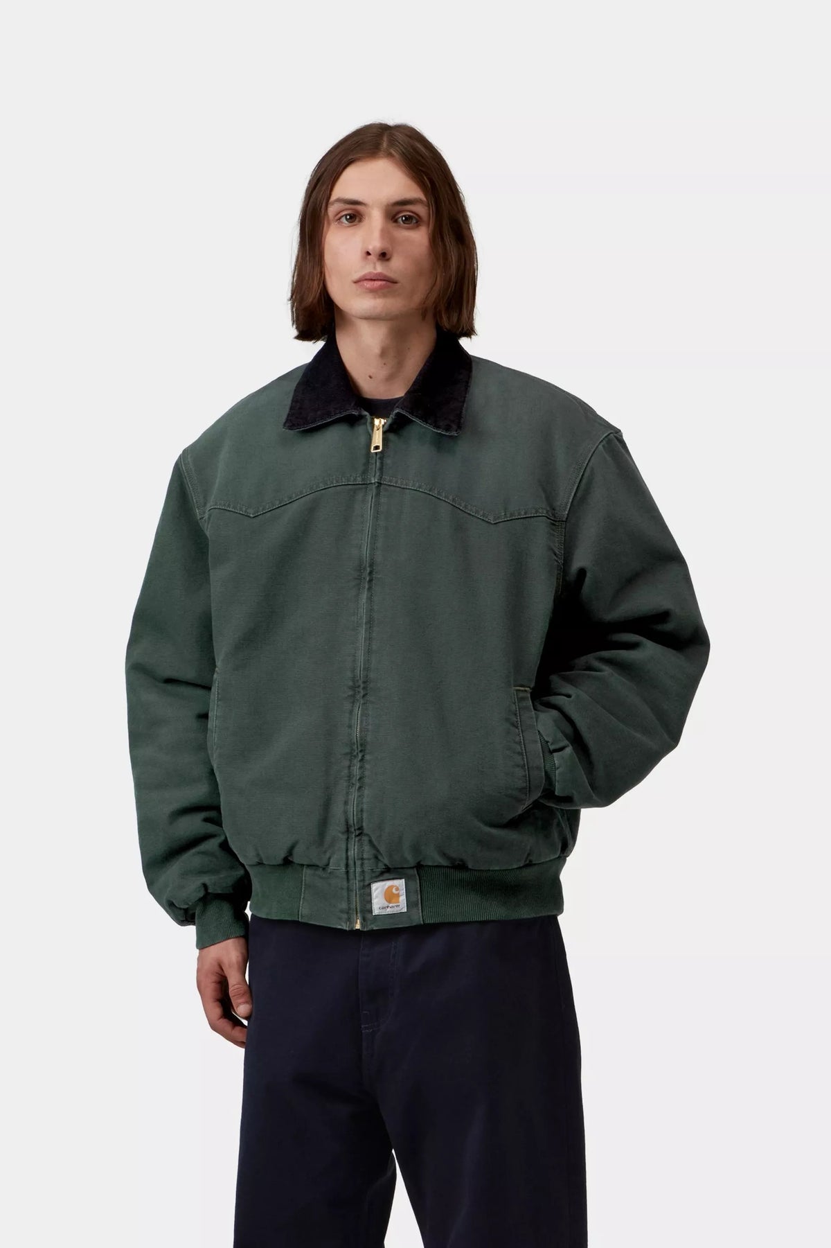 CARHARTT OG SANTA FE JACKET RAVEN/BLACK