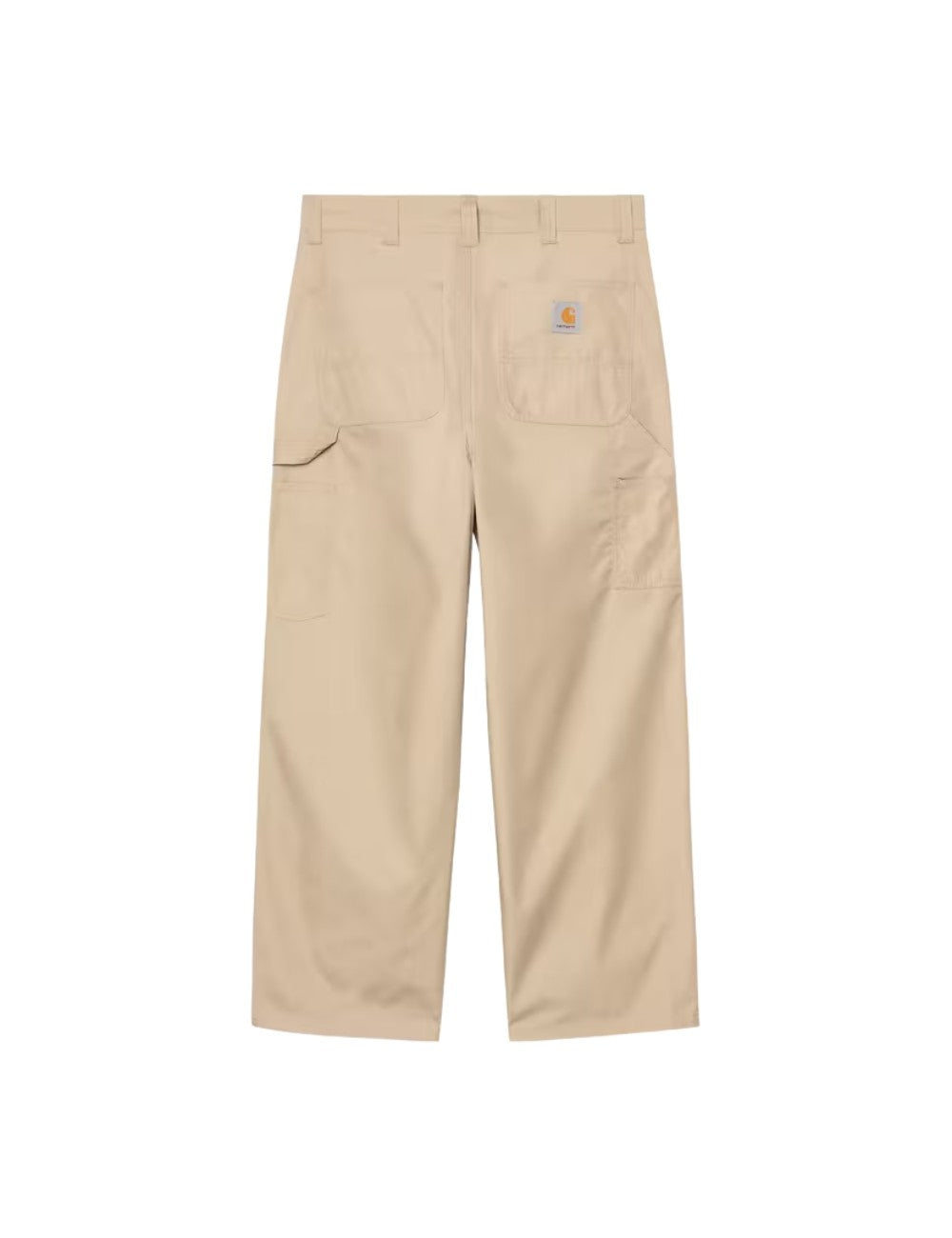 Pantalon Carhartt WIP Postal Single Knee Pant Marron (Hamilton Brown) en toile de coton robuste pour homme