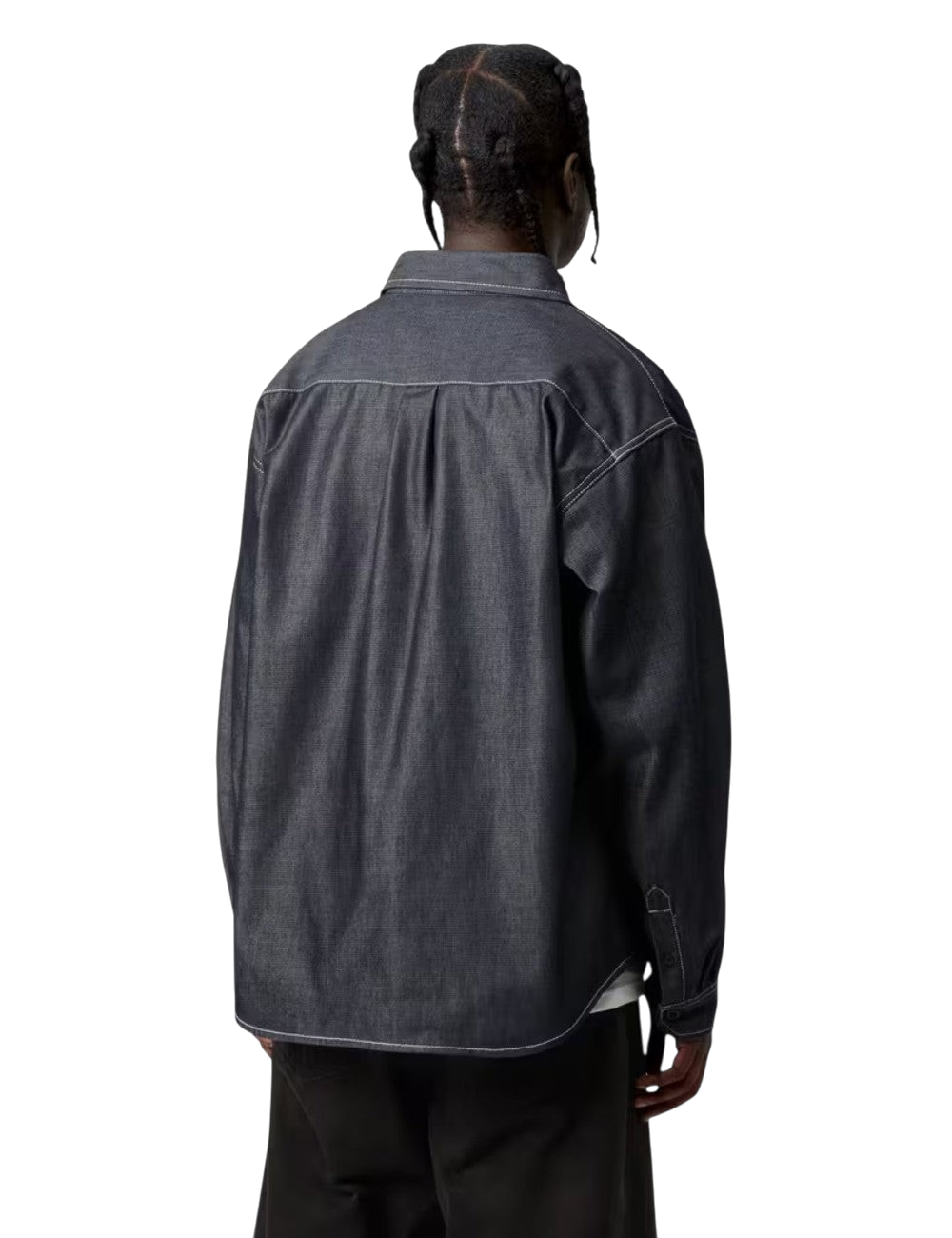 Veste-chemise Carhartt WIP Tigan Shirt Jac Bleu marine (Dark Navy) pour homme