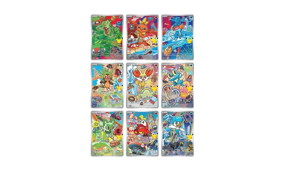 Coffret Pokémon Illustration Premiers Partenaires Série 3 - FR