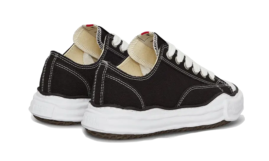 Maison Mihara OG Sole Canvas Low Black