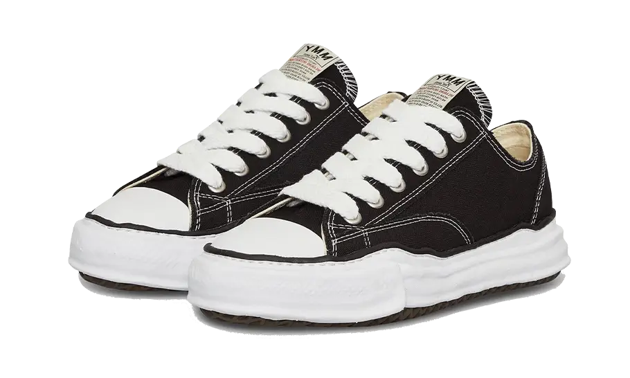 Maison Mihara OG Sole Canvas Low Black