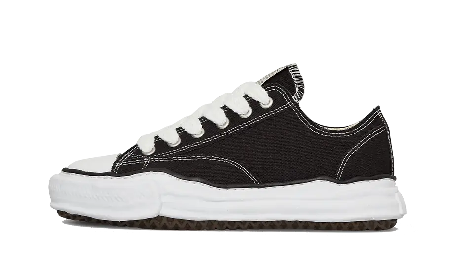 Maison Mihara OG Sole Canvas Low Black