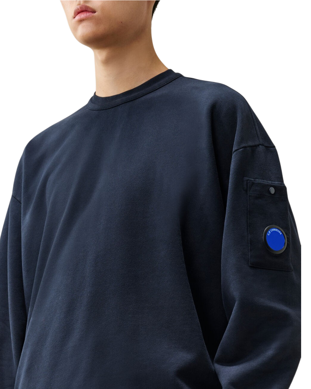 C.P company BRUSHED AND EMERIZED FLEECE SWEATSHIRT