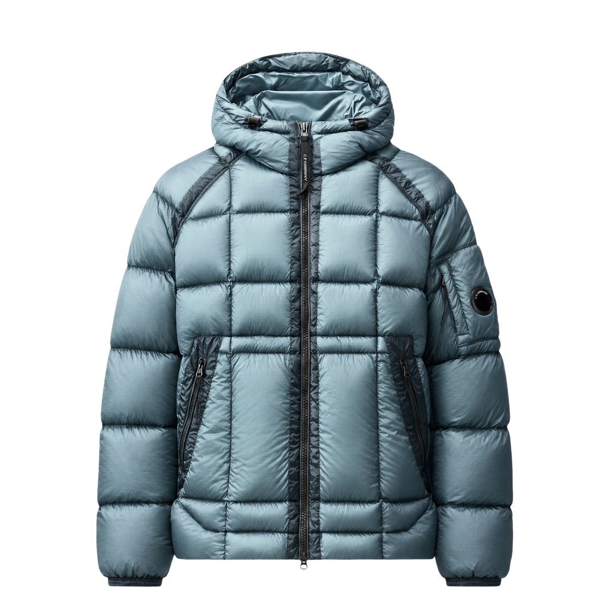 C.P.COMPANY DD-SHELL PUFFER JACKET ORION BLUE