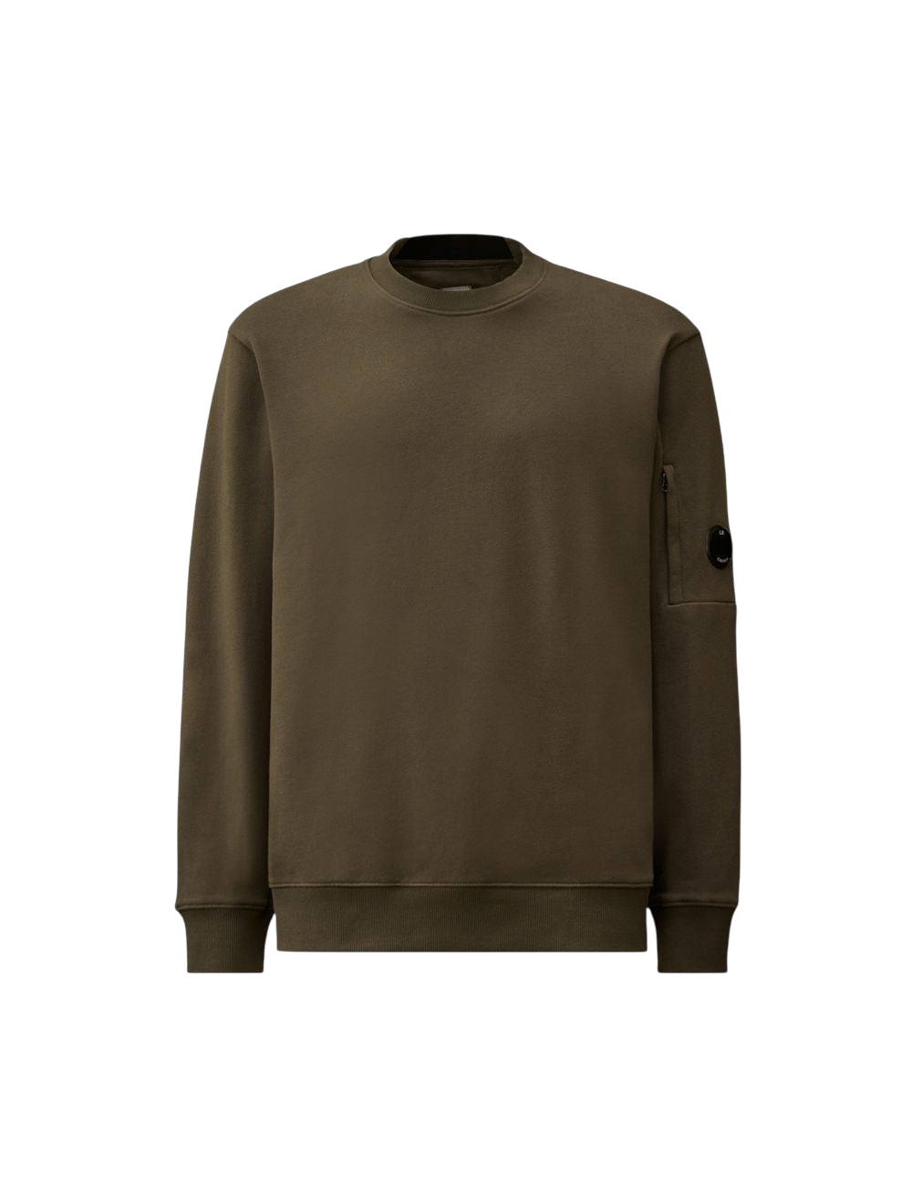 Sweat C.P. Company Diagonal Raised Fleece Crewneck Lens Sweatshirt Coupe Regular Homme