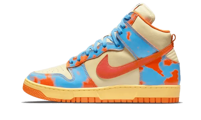 Dunk High 1985 Acid Wash Orange