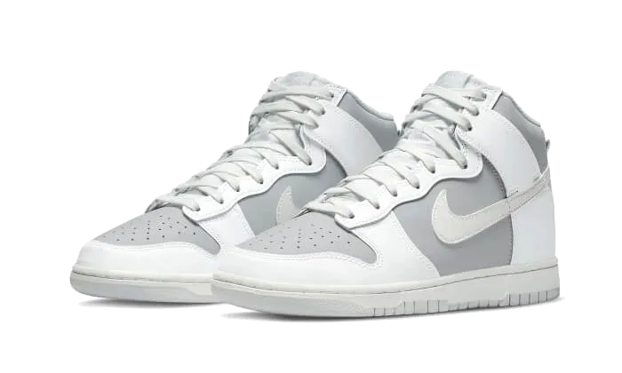 Dunk High Retro Grey White