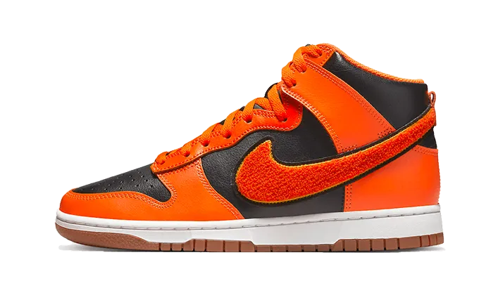 Dunk High University Chenille Swoosh Safty Orange