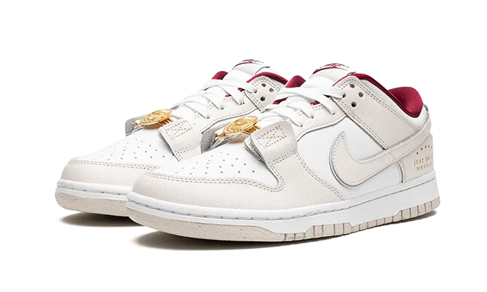 Dunk Low Just Do It White Phantom