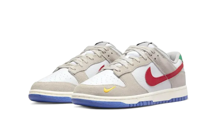 Dunk Low Light Iron Ore Red Blue