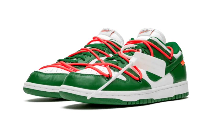 Dunk Low Off-White Pine Green