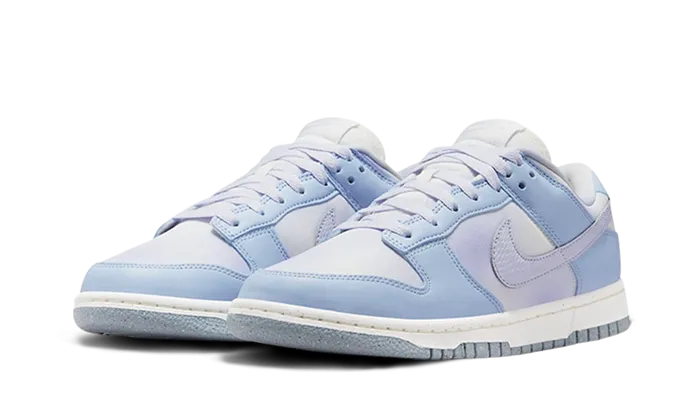 Dunk Low White Blue Airbrush