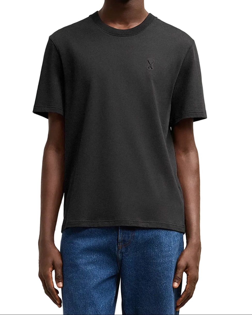 T-Shirt Ami De Coeur Petit 3D – Ami Paris – Noir