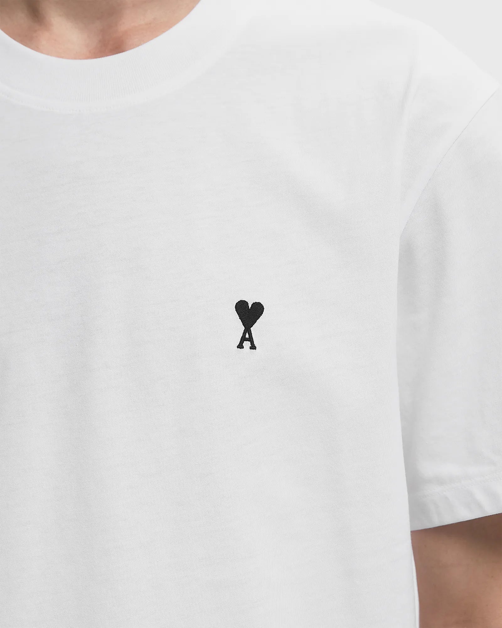 T-Shirt Ami De Coeur – Ami Paris – Blanc Noir