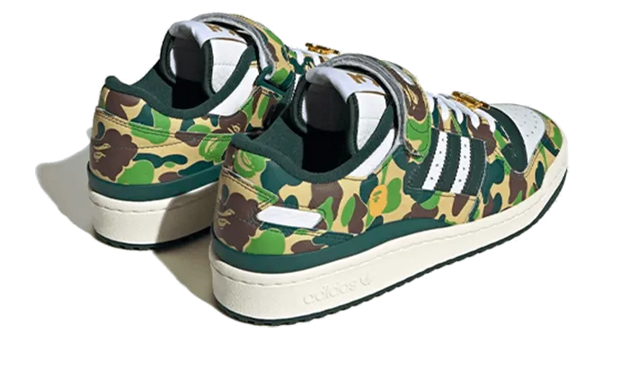 Forum 84 Low Bape 30th Anniversary Green Camo